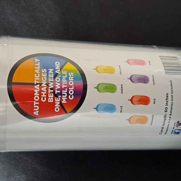 LAVA Battery-Operated Color Changing LED String Lights (Sandal shaped) - Picture 6 of 7